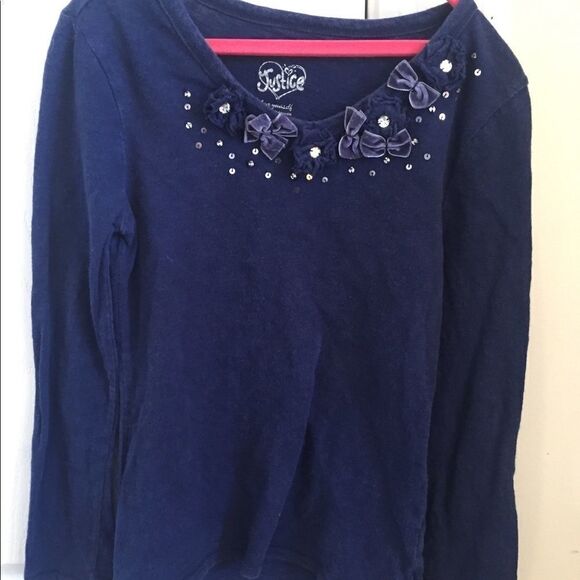 Justice Shirt 💕 3/$10 - Picture 2 of 5